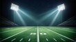 © KAZI DESIGN - Night Football Stadium Field, Lights, Gridiron, Game, Arena