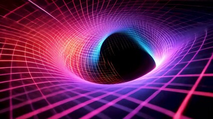 Wall Mural - Exploring the wonders of a black hole phenomenon