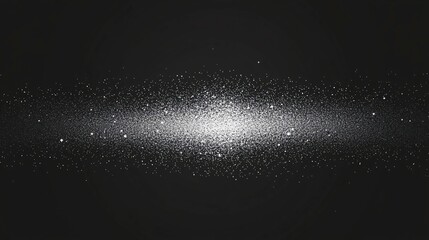 Sticker - Abstract Stellar Dust Cloud Galaxy Image