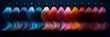 © StockHero - Colored hair samples banner for a beauty studio