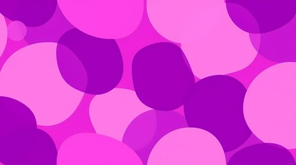 An abstract seamless pattern with overlapping organic shapes in a gradient of purple, pink and fuchsia, rendered in a digital art style with smooth transitions, for website backgrounds.