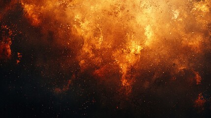 Wall Mural - dark noisy grainy poster background with an abstract glowing shape, ideal for modern header covers o