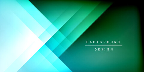 Sticker - Bright lines background. Gradient geometric template wallpaper