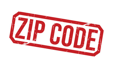 zip code red rubber stamp on white background. zip code stamp sign. zip code stamp.