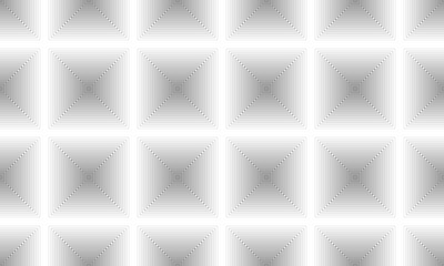 Wall Mural - geometric seamless texture with grey squares halftone. vector repeating texture.