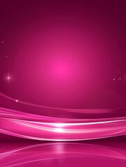 Canvas Print - elegant magenta curves abstract background