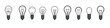 © John - A Curated Set of Line Icons for Lamps: The Ideal Collection for Ideation