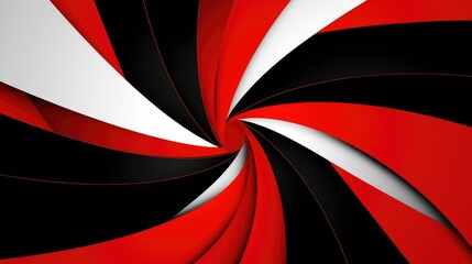 Wall Mural - contrast red white and black background