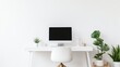 © PikePicture - modern white-background office