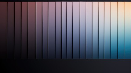 Wall Mural - color black gradient swatch