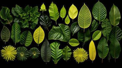 Wall Mural - green new leaf