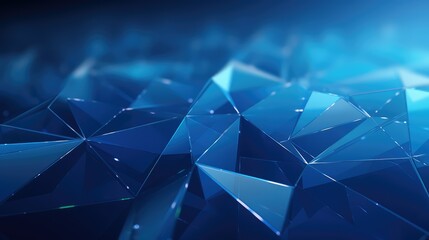 shapes blue futuristic background