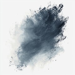Wall Mural - abstract dark blue and gray brush stroke texture on a light background for artistic projects and mod