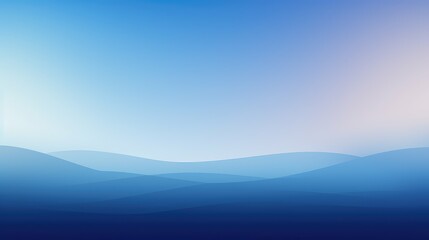 Poster - blend blue gradient background