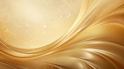 Sticker - shimmer swirl gold background