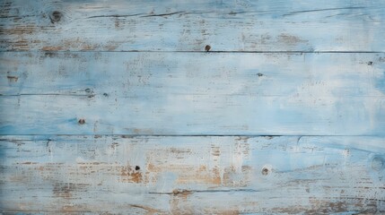 Wall Mural - wood light blue grunge