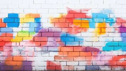 Wall Mural - brick wall background