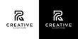 © Kurniawan - R or RR initial letter logo design vector