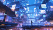 © Ky - Mega City and Neon illustration