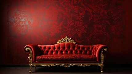 Wall Mural - stylish elegant red background