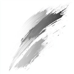 Wall Mural - abstract gray brush strokes on white background, modern artistic design, textured artwork, creative 