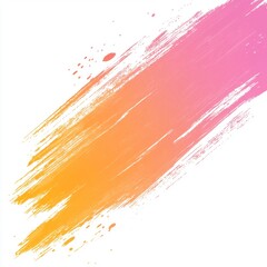 Wall Mural - vibrant abstract background with blending shades of orange and pink creating a lively and energetic 