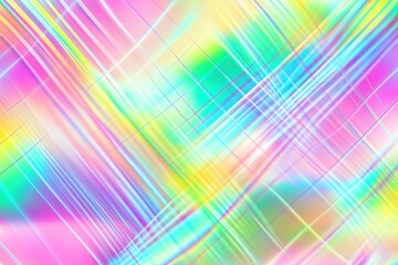 Wall Mural - Vibrant Colorful Abstract Background with Dynamic Light Patterns and Lines