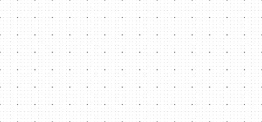 Seamless grey background in the form of a coordinate grid, drawing paper or student notebook. Abstract grid background suitable for technological and abstract themes. Copy space