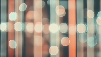 Wall Mural - city night lights bokeh, blurred vertical lines, background, design