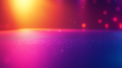 Defocused and abstract, this photo uses a gradient of pastel purple, pink, and blue, highlighting smooth lines on a Pantone color background