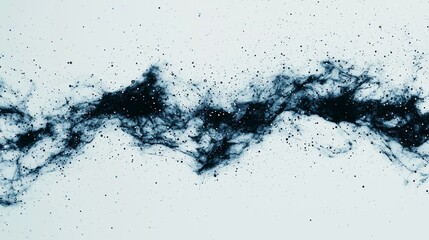 Wall Mural - in this stock image, an abstract 3d rendering of a computer geometric digital connection structure i