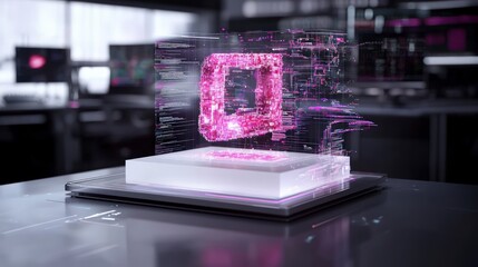 Futuristic Digital Chip  Innovation  Technology  Code  Circuitry  Data