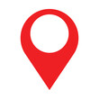 © ROKETonline - Location pin Map distance icon. start and finish route map distance sign. vector illustration.