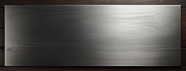 Wall Mural - stainless steel metal plat background