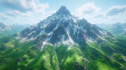 A vast tundra with patches of snow and low-lying vegetation under a clear Arctic sky.