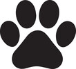 © MstHazara - Dog or cat paw print flat icon