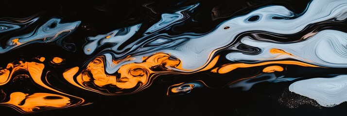 Wall Mural - generative aia futuristic wave featuring dynamic particles used as the background
