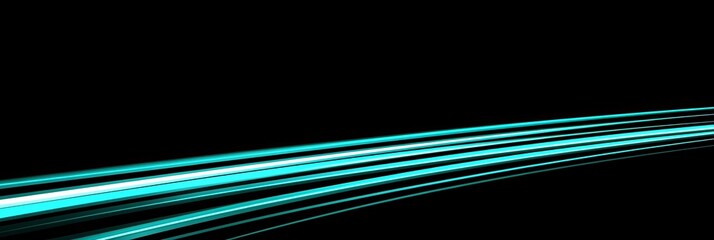 Wall Mural - a dynamic and vibrant scene with blue streaks and lines, exuding energy and establishing a futuristi