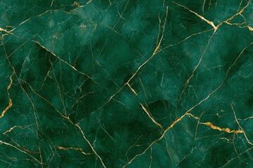 Sticker - Emerald Green Marble Texture Seamless Pattern Background