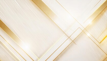 Aufkleber - luxury gold abstract geometric background with golden diagonal stripes, chevron pattern, and shimmering light effects

