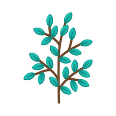tree branch icon design. vector design