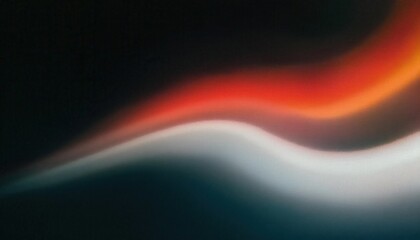 Wall Mural - abstract motion blur of red and white light streaks on dark background, futuristic energy flow, dyna