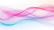 © basketman23 - Abstract Waves in Pink and Blue Colors
