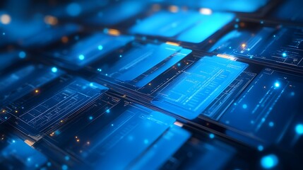 Abstract digital data stream.
