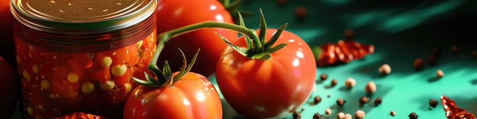 Sticker - A group of tomatoes arranged neatly side by side