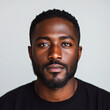 © Dennis - Portrait or passport photo of an adult black man