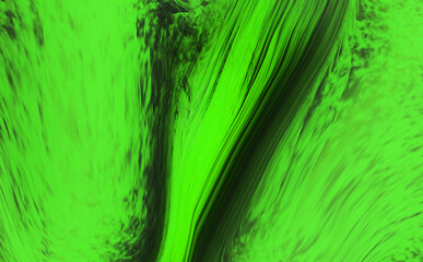 abstract green background with some smooth lines in it (3d render)