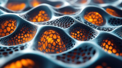 Abstract cellular network structure