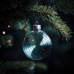 Wall Mural - Shiny Christmas Ornament