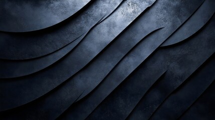 Wall Mural - a black and white image of a wave pattern